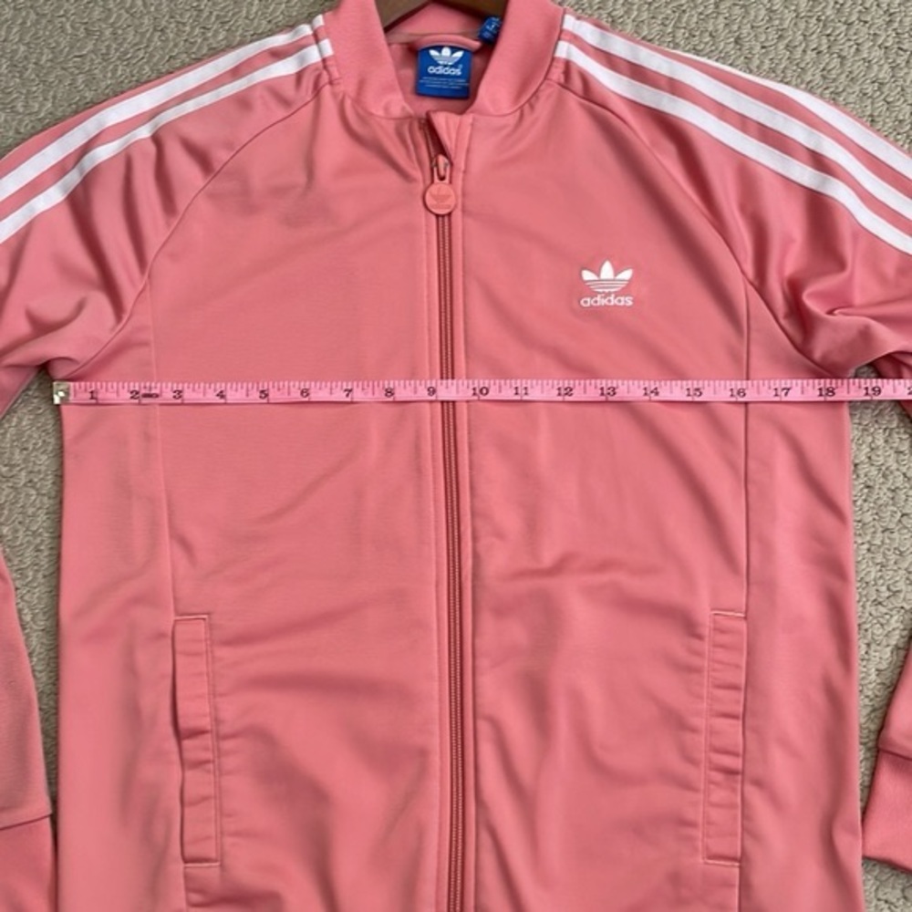 Adidas peachy pink track jacket womens - Picture 11 of 13